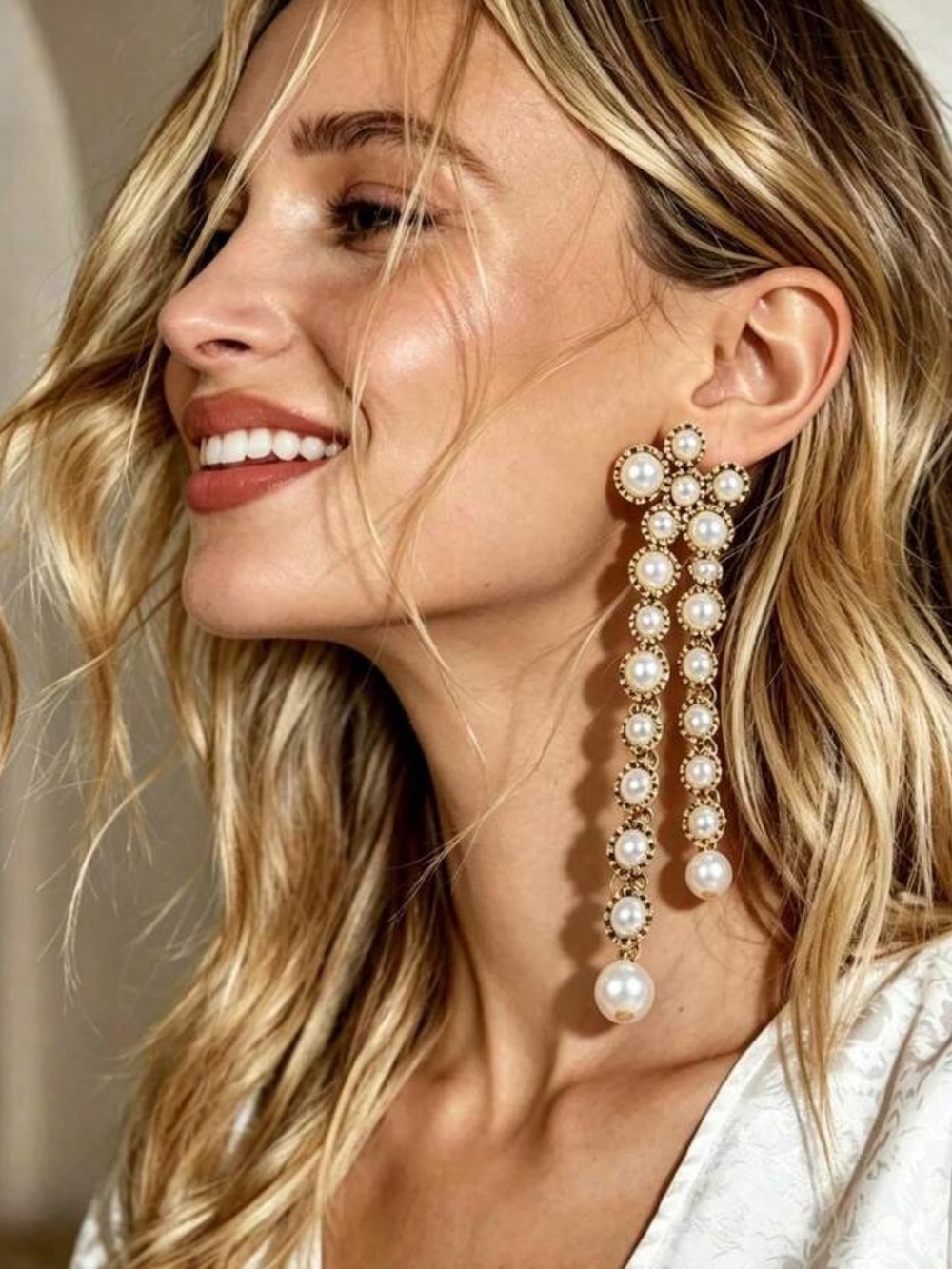 Seraphine Pearl Couture Earrings